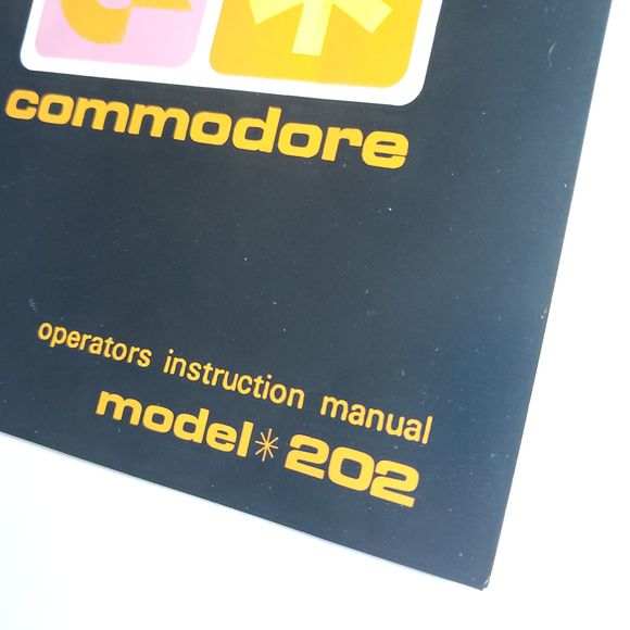 Vintage | Commodore 202 Manual - Picture 5 of 5